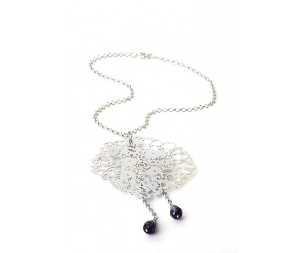 Bouquet - S010-V - Collana Viola