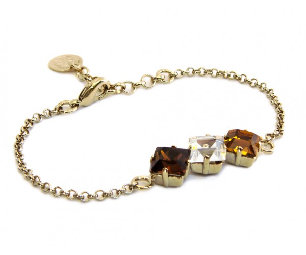Trilogy - S036-M Bracciale Marrone